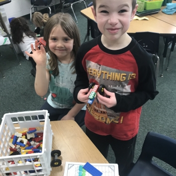 Photo of students on 100th day